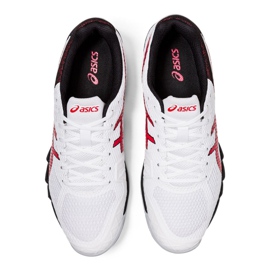 Asics Gel Blade 7 M 1071A029-101 squash-kenkä valkoinen punainen 4