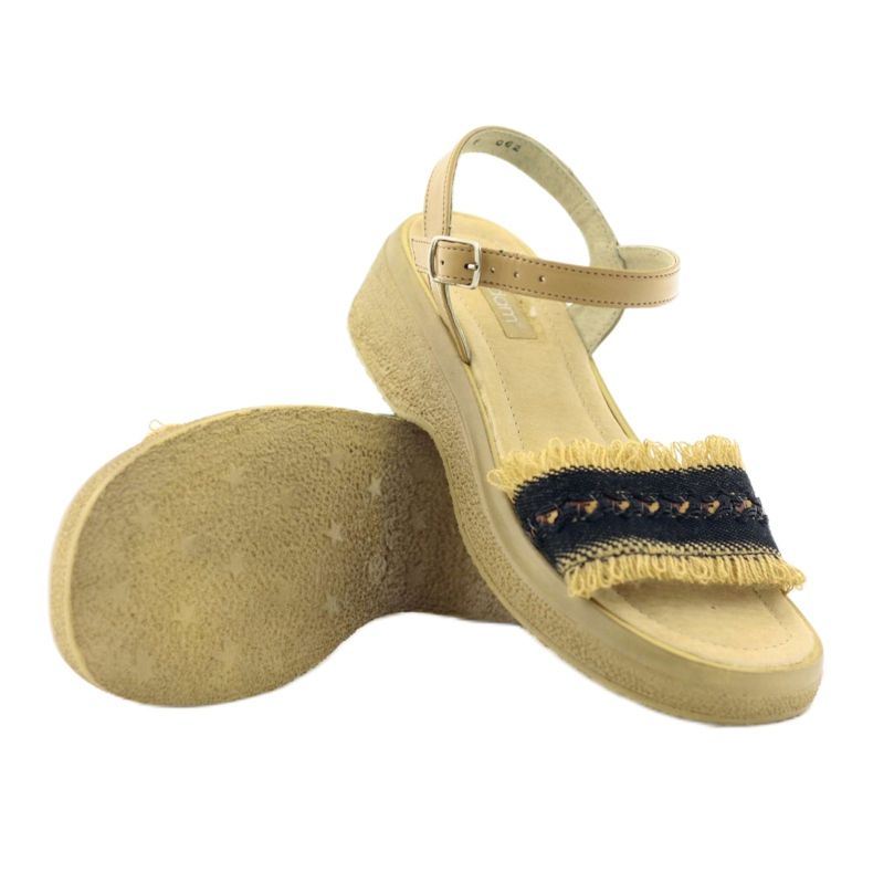 Eldam Tyttöjen sandaalit lavalla ruskea musta 3