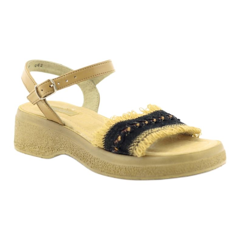 Eldam Tyttöjen sandaalit lavalla ruskea musta 1