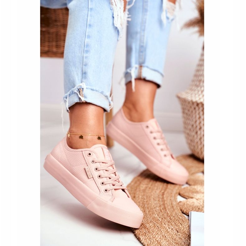 Naisten lenkkarit Big Star Pink GG274103 vaaleanpunainen 2