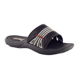 Rider Lasten Flip Flops 80341 Black Gray -raidoille musta musta 1