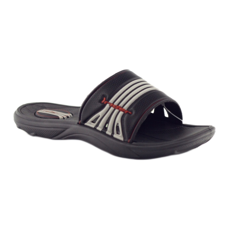 Rider Lasten Flip Flops 80341 Black Gray -raidoille musta musta 1