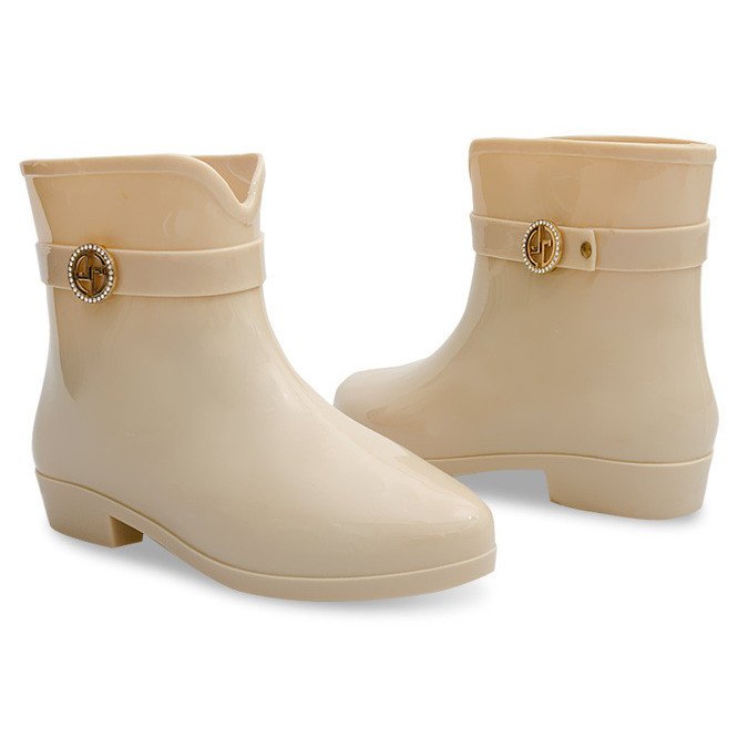 Wellington -saappaat, joissa rusetti BL02 Beige 1