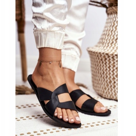 Naisten klassiset tossut Lu Boo Black Mabella musta 1