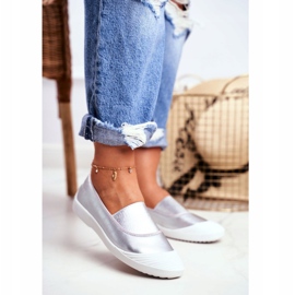 LU BOO Tennarit Slip On Slip-on Tennarit Silver Justy harmaa 1