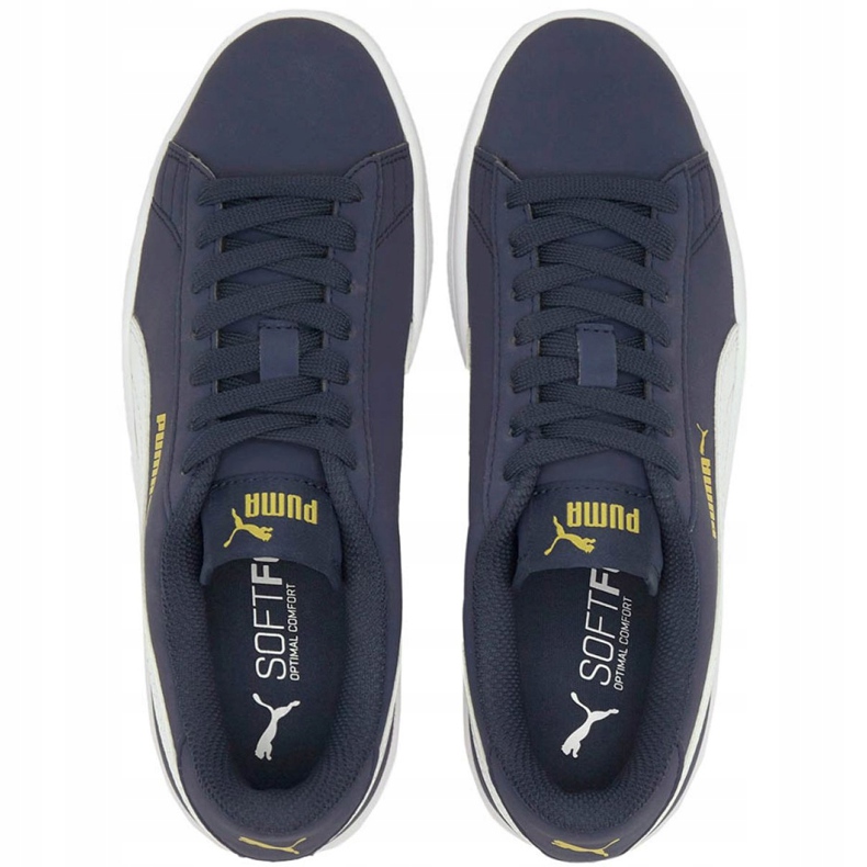 Puma Smash v2 Buck Jr 365182 22 musta tummansininen 1