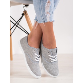 SHELOVET Vaaleanharmaat lenkkarit 1