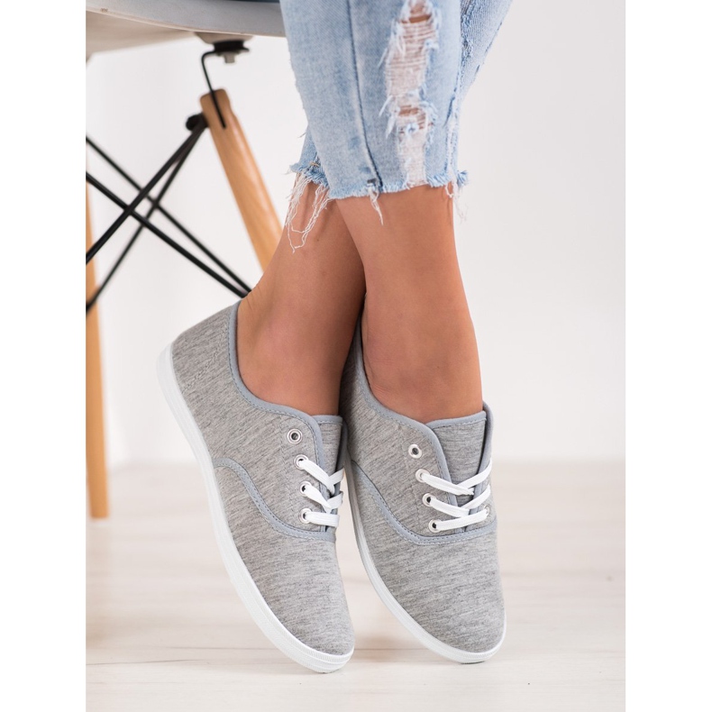 SHELOVET Vaaleanharmaat lenkkarit 1