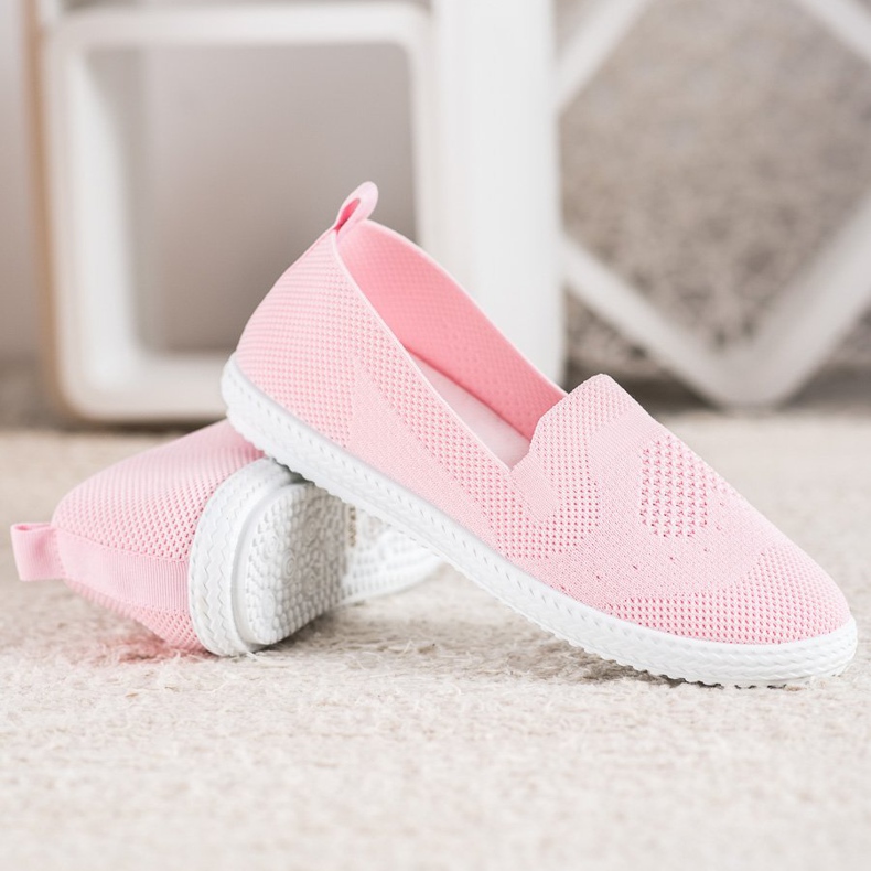 Via Giulia  Vaaleanpunaiset avoimet lenkkarit vaaleanpunainen 2