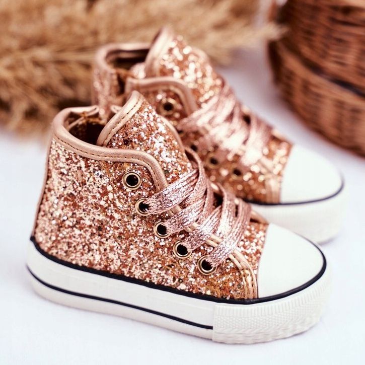 FRROCK Lasten lenkkarit High Shiny Golden Ally kultainen 2