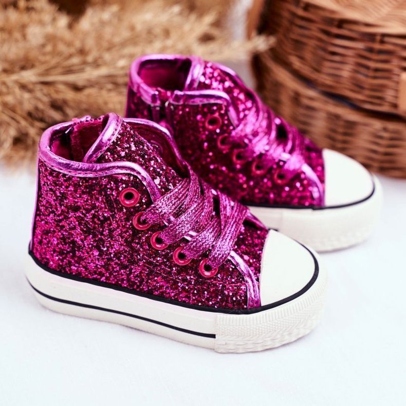 FRROCK Lasten lenkkarit High Shiny Pink Ally vaaleanpunainen 1