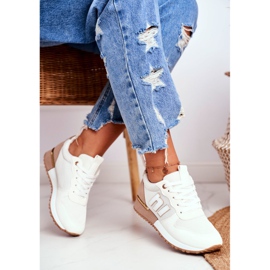 EVE Naisten urheilukengät Beige Golden Maddie Elements 2