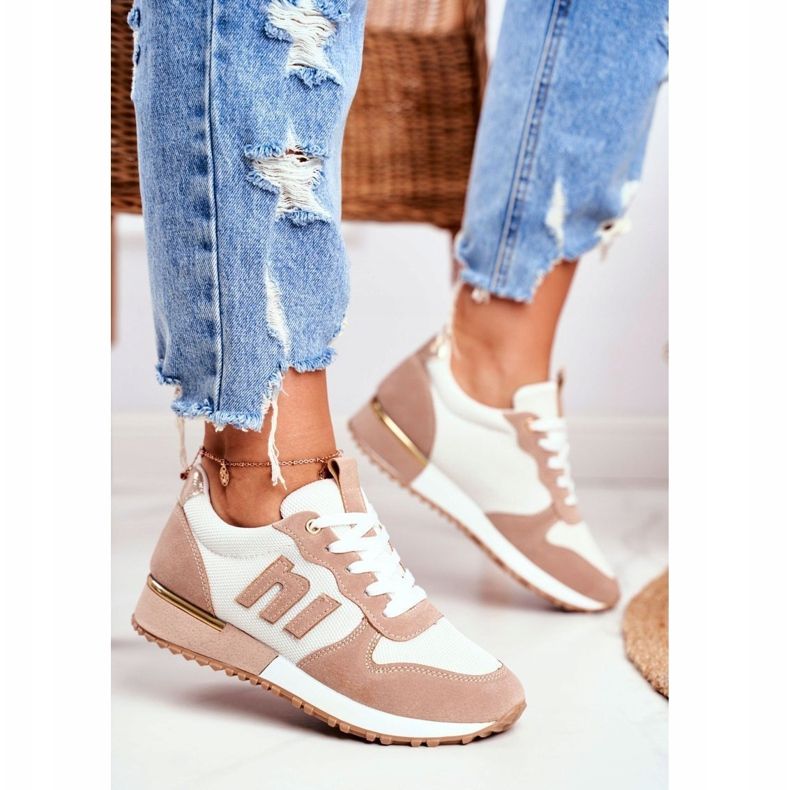 Naisten urheilukengät Ruskea Golden Maddie Elements 1