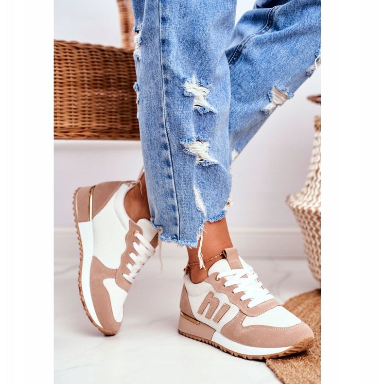 Naisten urheilukengät Ruskea Golden Maddie Elements 2