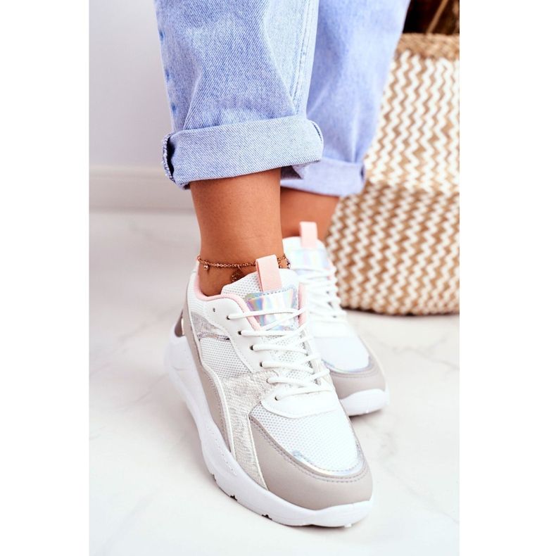 SEA Naisten urheilukengät Tennarit Valkoinen Martina 1