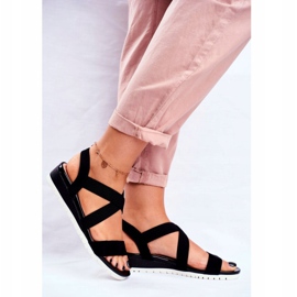 PS1 Naisten sandaalit Wedge Black Slip-on Harper musta 1