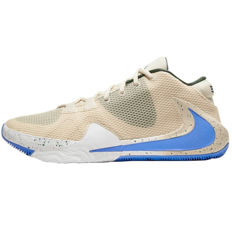 Nike Zoom Freak 1 M BQ5422-200 koripallokengät musta, beige / kerma beige 1