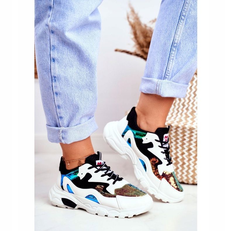 Naisten urheilukengät Lu Boo Black Dazzle Me musta 1