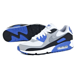 Nike Air Max 90 M CD0881-102 valkoinen musta sininen harmaa 1