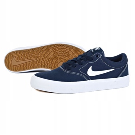 Nike Sb Charge Cnvs Jr CQ0260-400 kengät tummansininen harmaa 1