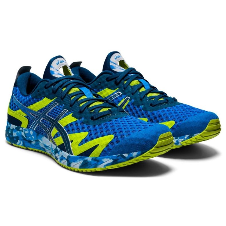 Asics Gel-Noosa Tri M 1011A673-400 juoksukengät sininen vihreä 2