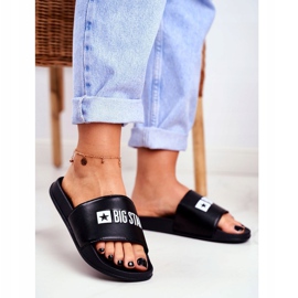 Naisten tossut Big Star Black GG274040 musta 1