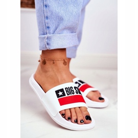 Naisten tossut Big Star Classic White GG274047 valkoinen 1