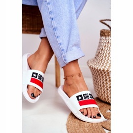 Naisten tossut Big Star Classic White GG274047 valkoinen 2