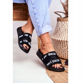 Naisten tossut Big Star Military Black GG274018 musta 2