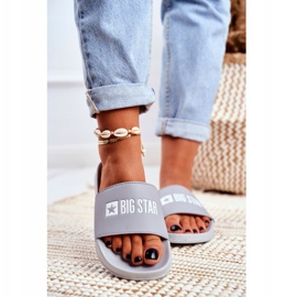 Naisten tossut Big Star Grey GG274042 harmaa 2