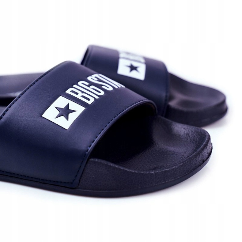 Miesten tohvelit Big Star Rubber Navy Blue GG174931 laivastonsininen 2