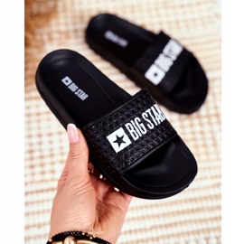 Lasten mustat tohvelit Big Star tikattu GG374800 2