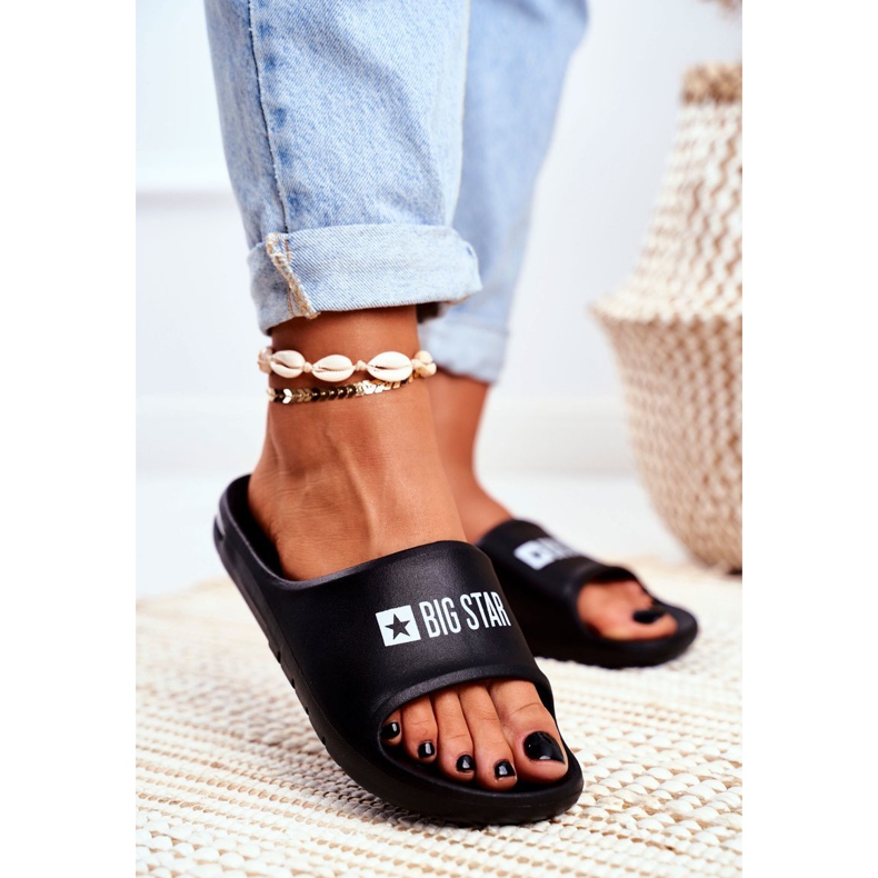 Naisten tossut Big Star Air Black GG274A025 musta 1