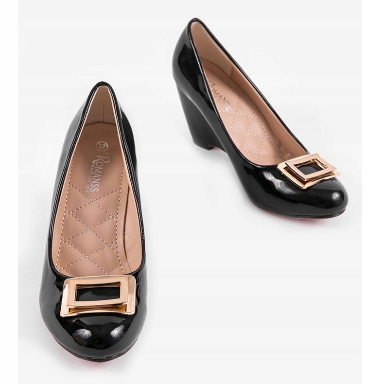 Mustat kiilapumput soljella 0089-1 2