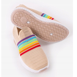 Beige urheilukengät BS30 ruskea monivärinen 2