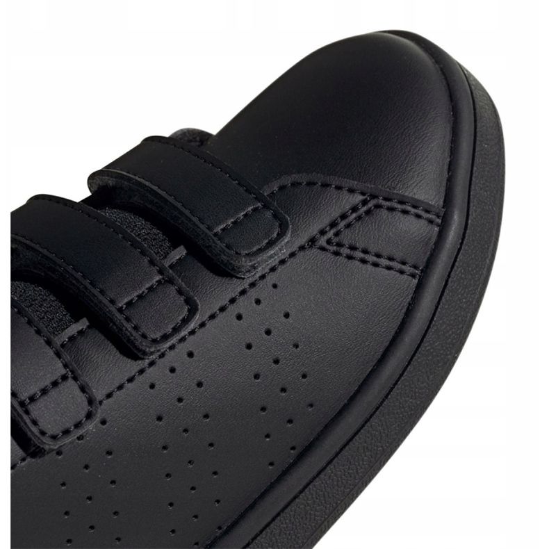 Adidas Vs Advantage Jr EF0222 kengät musta punainen 2
