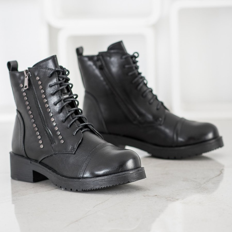 J. Star Lämpimät työntekijät tekojalokivillä musta 2