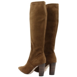 Naisten saappaat Caprice 25501-25 konjakkinauha monivärinen 4