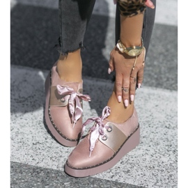 Vaaleanpunaiset jazzkengät NC86 vaaleanpunainen 1