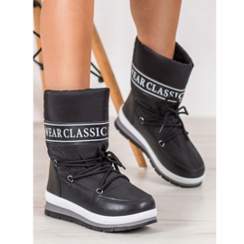 GOLL Käytä klassisia lumikenkiä musta 2