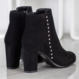 Evento Klassiset nahkasaappaat musta 2