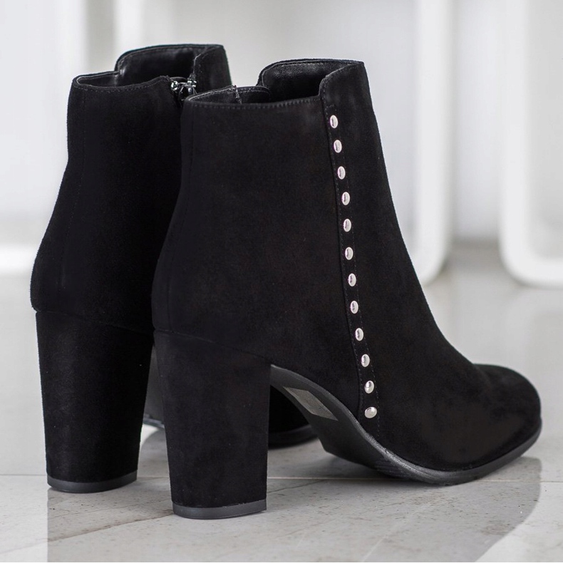 Evento Klassiset nahkasaappaat musta 2