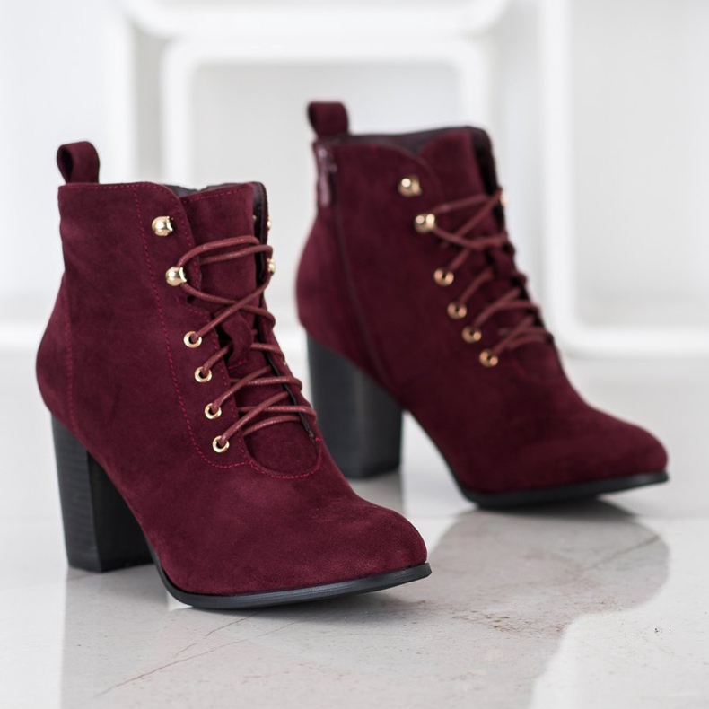 Evento Burgundin saapikkaat postissa punainen monivärinen 1