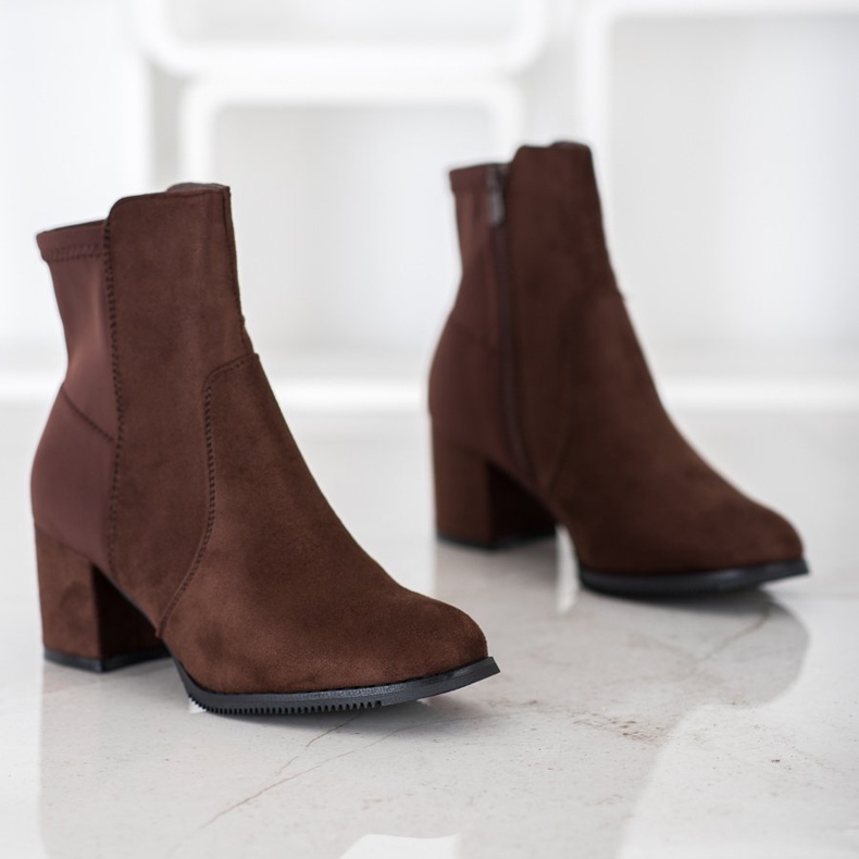 J. Star Tumman ruskeat saappaat 1