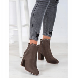 Evento Tyylikkäät saappaat ruskea 1