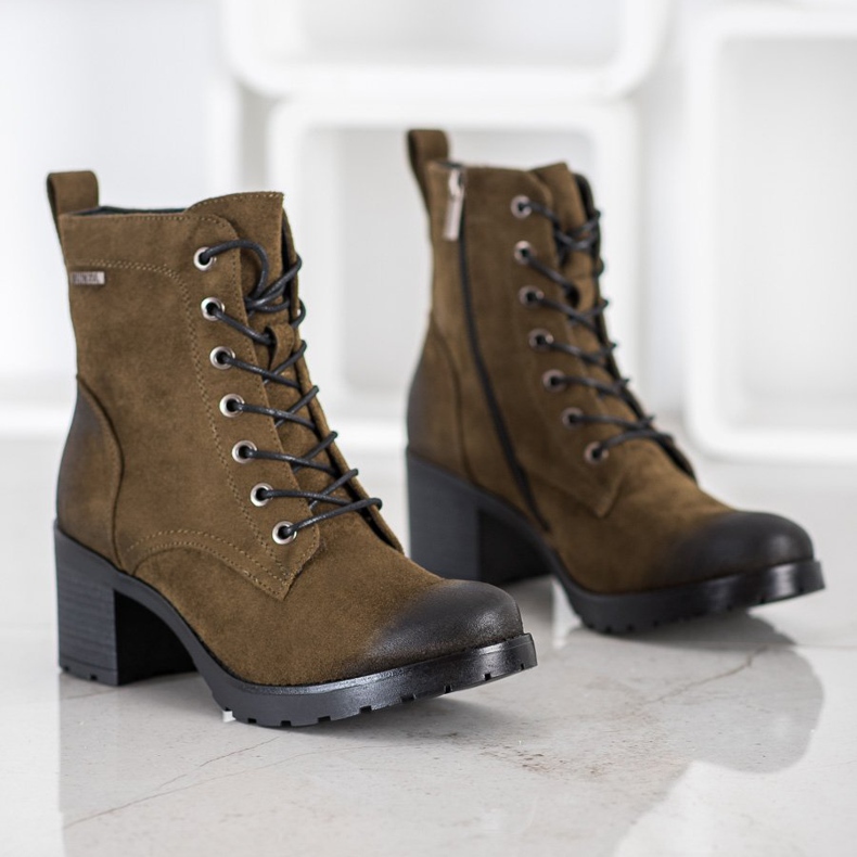 VINCEZA mokkanahkakengät monivärinen vihreä 1