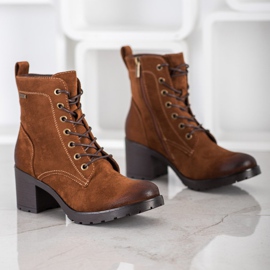 VINCEZA mokkanahkakengät ruskea 1