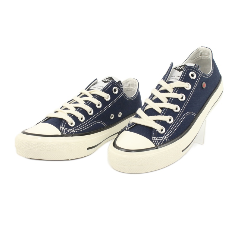 Lee Cooper tummansininen sidottu vaunu 2