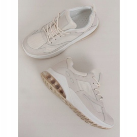 Naisten beige-urheilukengät 8271-SP Beige ruskea 1