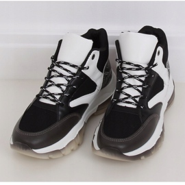 Mustat 2000-C06 mustat korkeat lenkkarit 1